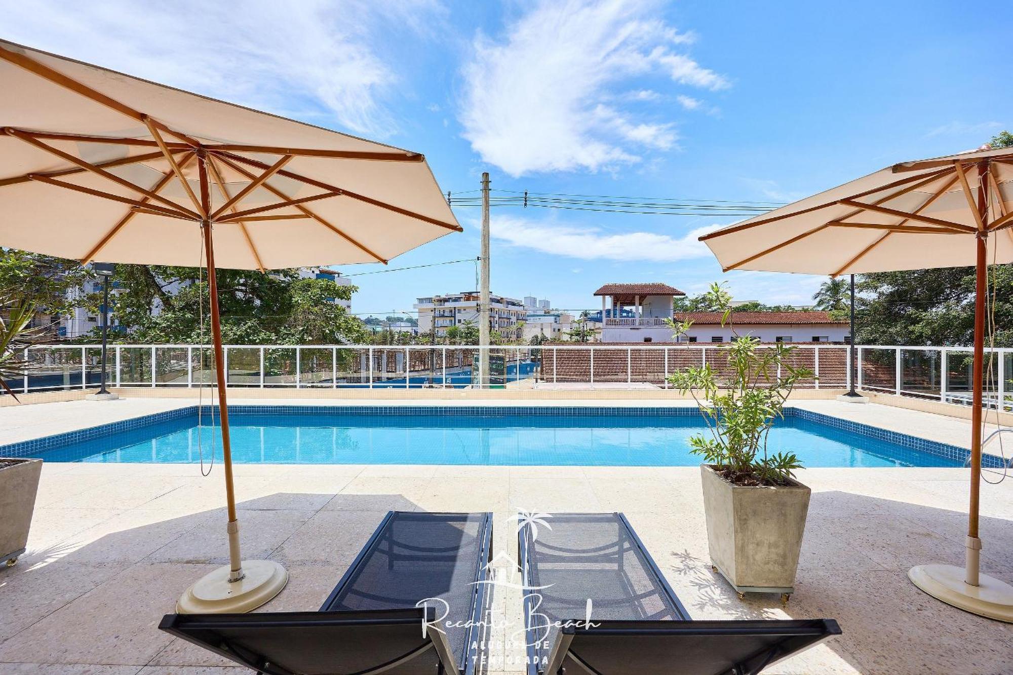 Apto Com Piscina Aquecida Sauna E Churrasqueira Apartamento Ubatuba Exterior foto