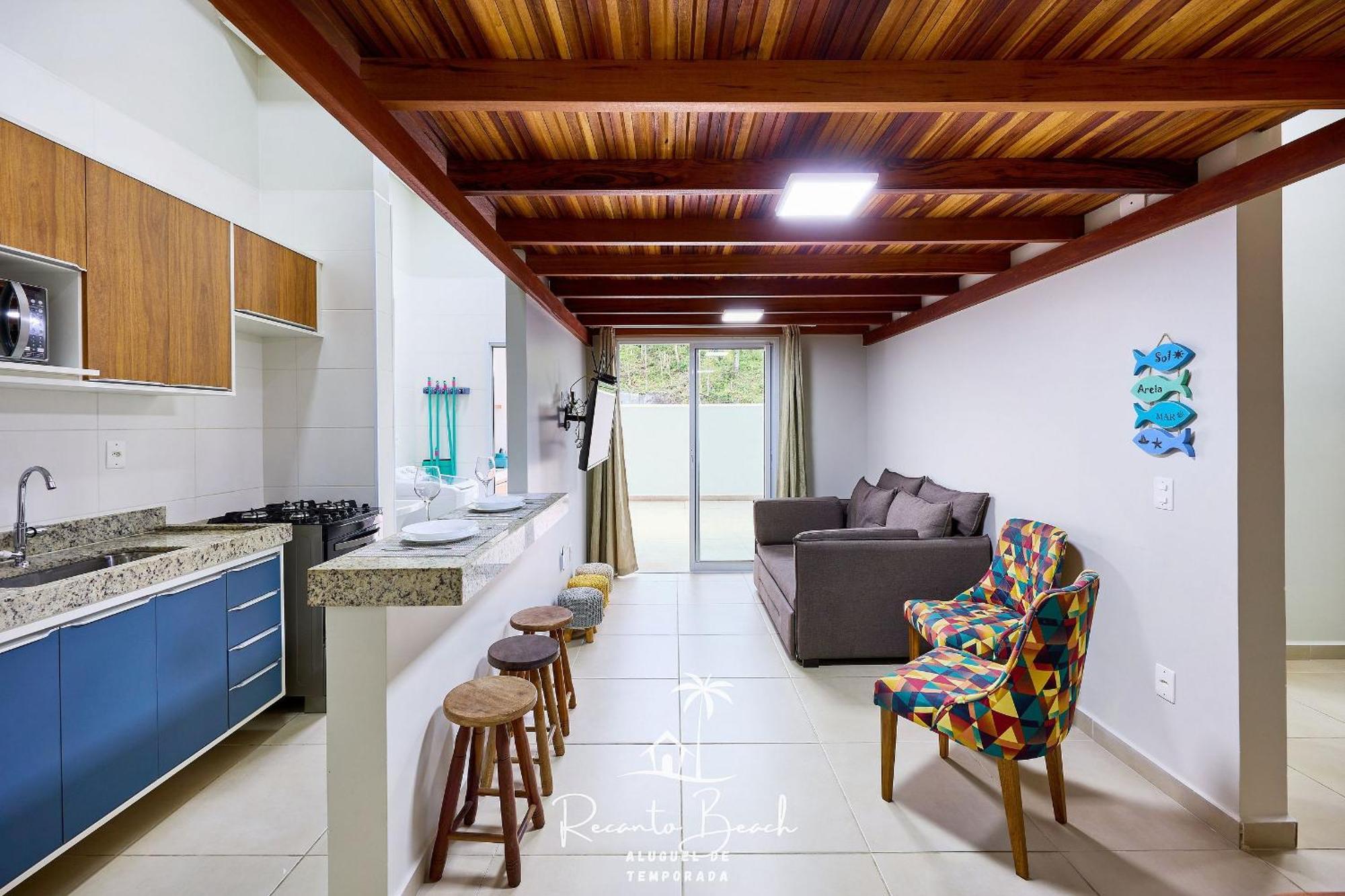 Apto Com Piscina Aquecida Sauna E Churrasqueira Apartamento Ubatuba Exterior foto